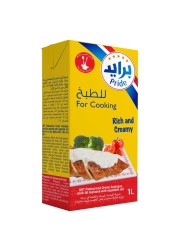 Pride Cooking Cream, 1L Pack of 2