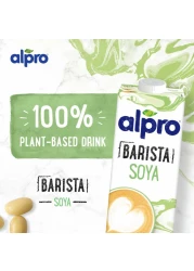 Alpro Barista Soya Drink, 100% Plant-Based, Lactose &amp; Dairy Free 1L