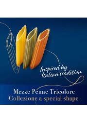 Barilla Collezione Mezze Penne Tricolore Pasta, 500g