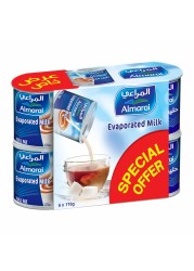 Almarai Evaporated Milk 170g Pack of 6