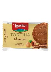 Loacker Tortina Original Wafers, 21g Pack of 24