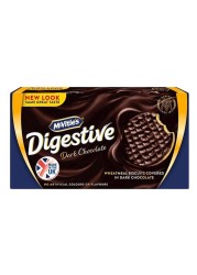 McVitie&#39;s Digestive Dark Chocolate Covered Wheatmeal Biscuits 200g Pack of 2