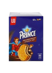 LU Prince Chocolate Flavour Cookies, 38g Pack of 12