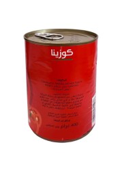 كوزينا طماطم مقطعة ومفرومة 400 غرام