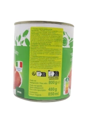 كارفور طماطم كاملة مقشورة في عصير 800 غرام