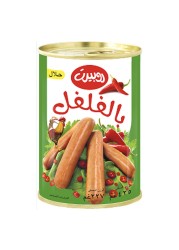 روبرت نقانق دجاج بالفلفل الحار 425 غرام