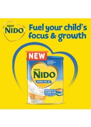Nestle Nido School Age 5+ Biscuit Flavour 5 Years Old Onwards Tin 900g