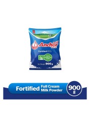 Anchor Fortified Full Cream Milk Powder, 900g