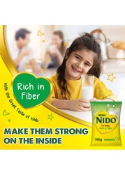 Nestle Nido Fortified Milk Powder Rich In Fiber Pouch 750g