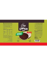 Santiveri Rice Cakes Coated with Dark Chocolate, 25g