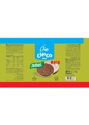 Santiveri Rice Cakes Coated with Milk Chocolate, 25g