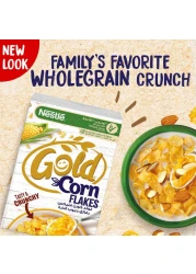 Nestle Gold Corn Flakes Breakfast Cereal, 375g