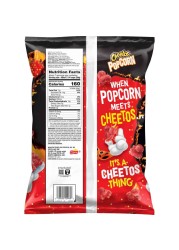 Cheetos Flamin&#39; Hot Flavoured Popcorn, 184.2g