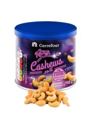 Carrefour Oil Roasted and Salted Cashews, 110g
