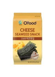 O&#39;Food Cheese Seaweed Snack 4g Pack of 2