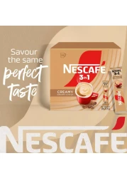 Nescafe 3-In-1 Creamy Latte Creamy and Rich Instant Coffee Mix, 22.4g Pack of 20