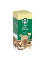 Starbucks White Mocha Premium Instant Coffee Mix, 24g Pack of 5