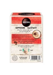 Nescafe Cappuccino Foamy Coffee Mix Choco Sprinkles, 19.3g Pack of 5