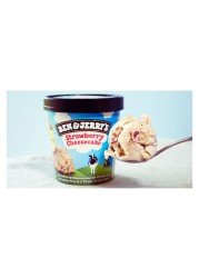Ben &amp; Jerry&#39;s Ice Strawberry Cheesecake 473ml