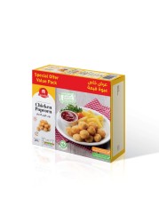 Carrefour Chicken Popcorn 400g Pack of 2