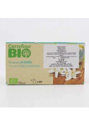 Carrefour Bio Jasmine Green 20 Tea Bags
