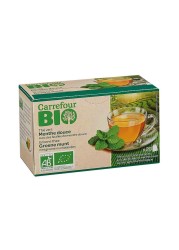 Carrefour Bio Sweet Mint Green Organic 20 Tea Bags