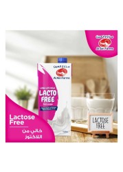 مزارع العين حليب يدوم طويلا خالي من اللاكتوز كامل الدسم 1 لتر