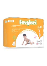 سنوغبيري حفاض سروال مقاس كبير 4 حتى وزن 7-12 كغ 24 حفاض