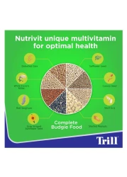 Trill Budgie Seed Mix Bird Food, 500g