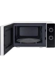 Samsung Solo Microwave Oven with Full Glass Door 20L White Dual Dial MS20A3010AH/SG