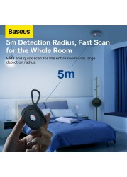 Baseus Hidden Camera Detectors, Infrared Detector, Hotel Anti-Camera Anti-Peeping Tool, Camera Detector, Anti-Monitoring Inspection Detector for Hotel Bathroom, Spy Camera Detector (Black)