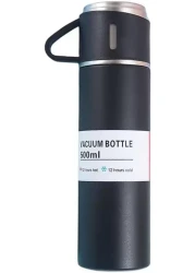 Fitto 500ML Vacuum Flask Stainless Steel Water Bottle with Gift Box Insulated Coffee Tumbler for Hot & Cold Drinks Travel Mug for Office, Home, and Outdoors Leakproof & Durable