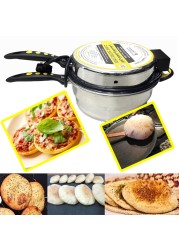 Al Huraiz Arabic Bread Maker Oven with Italian Heating Elements, 5.5L Capacity, 28cm, Electric Mini Oven For Flatbreads - Pita, Roti, Mini Pizzas and More