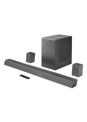 Philips 5.1.2 Channel Soundbar System With Wireless Subwoofer TAB8967 Black