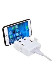 First 1 USB Desktop Charger White
