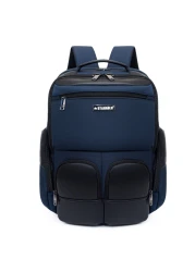 STARGOLD 17&quot; Backpack With Front Pocket, Anti-Theft Compartment, USB Port, Trolley Webbing, Dual Side Pockets And Laptop Compartment