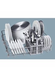 Siemens 5 Programs 12 Place Settings SpeedMatic Stainless Steel Dishwasher SN25D800GC