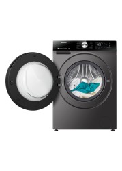 Hisense ConnectLife Front Load Washing Machine With Wi-Fi WD3S1043BT Titanium Silver 10kg With Dryer 6kg