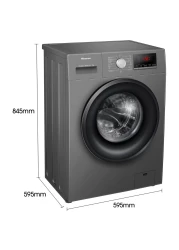 Hisense Front Loading Washing Machine 8kg WFPV8012EMT Grey