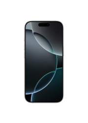 أبل آيفون 16 برو هاتف ذكي بمساحة ذاكرة 256 غيغابايت يدعم إتصال 5G - تيتانيوم أبيض