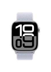 Apple Watch Series 10 GPS 42mm Silver Aluminum Case With Blue Cloud Sport Loop