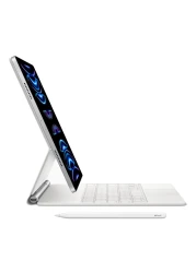 آبل آيباد برو M2 جهاز بشاشة 11 بوصة وRAM 8 غيغابايت وسعة تخزين داخلية 128 غيغابايت ودعم لتقنية الواي فاي - فضي