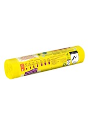 Enviro Care 5 Gallon Lemon Scented Roll Yellow 30 Garbage Bags