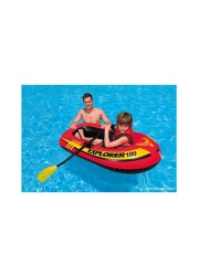 Intex Explorer 100 Boat 58329 Red 147&times;84&times;36cm