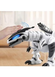 Dinosaur Robot Toy for Kids, Smart Programmable Giant Interactive Dinosaur with Walking, Singing, Dancing, and Light-Up Features, STEM Learning Gift for Boys and Girls