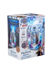 كيد ديزاينز - بلوتوث ام بي 3 غناء مع كاريوكي - قابلة للشحن اللاسلكي ام بي 3 كاريوكي مع مايكروفون ، ضوء ال إي دي شوو