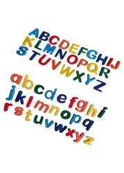 Magnetic Alphabet ABC Colorful Refrigerator Fridge Magnets for Vocabulary Educational Toy Set Preschool Learning