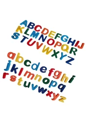 Magnetic Alphabet ABC Colorful Refrigerator Fridge Magnets for Vocabulary Educational Toy Set Preschool Learning
