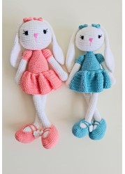 Premium Handcrafted Crochet Doll Delightful and Adorable Amigurumi Plush Toy 100% Cotton Made for Kids and Collectors, Perfect Gift and Nursery Decor