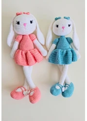 دمية كروشيه فاخرة مصنوعة يدويًا رائعة وجذابة، أميغورومي دمية محشوة من القطن بنسبة 100% مصممة للأطفال وعشاق التجميع، هدية مثالية وزخرفة روضة الأطفال